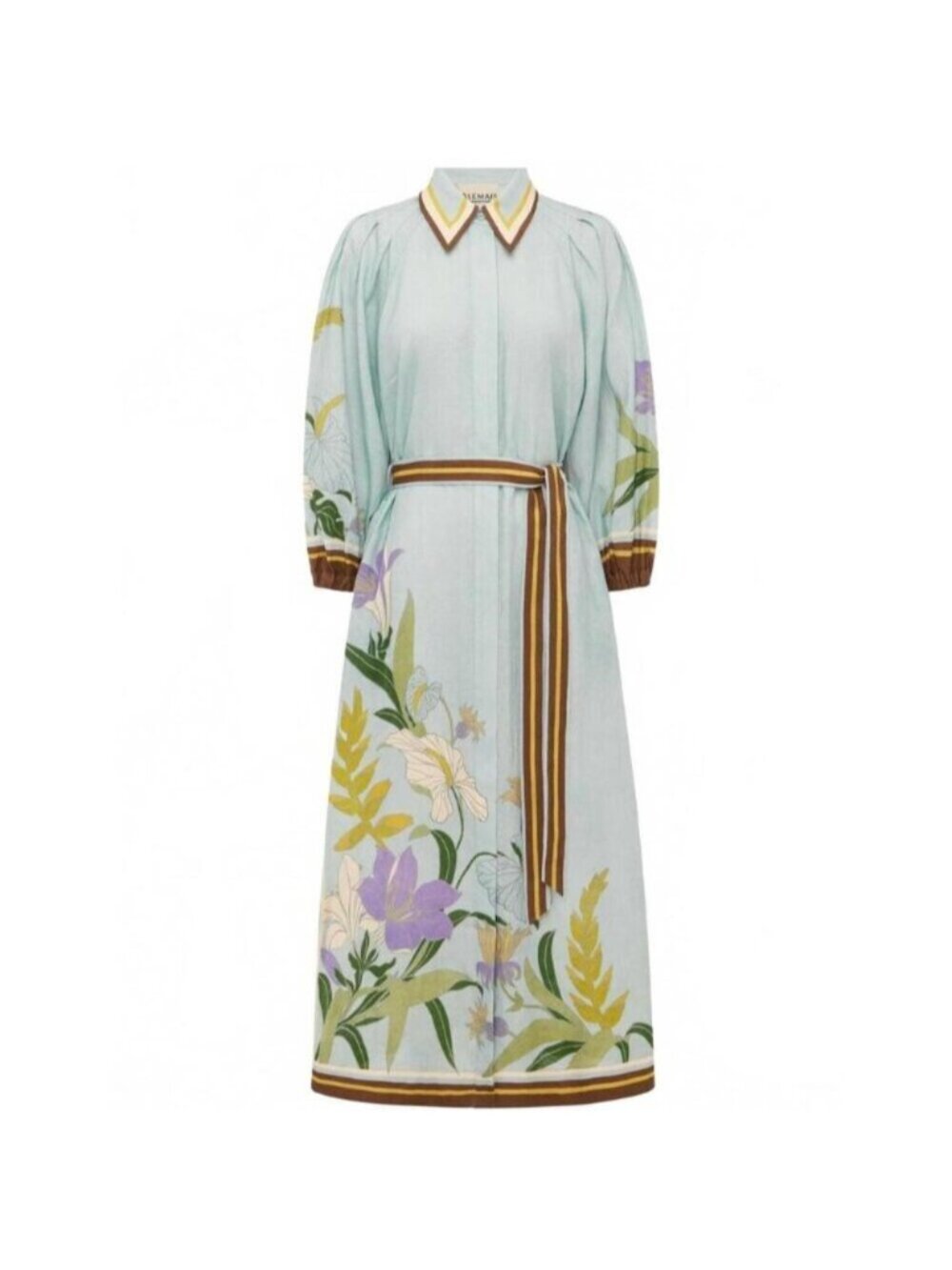 NEW ALEMAIS alfie shirtdress in multi - Picture 2 of 5